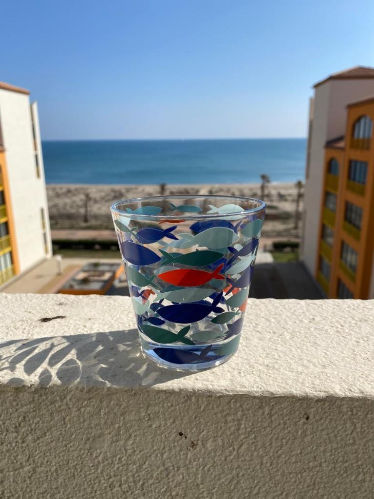 Paradis Bleu Vue Mer, Direct Plage Le Barcarès Exterior foto